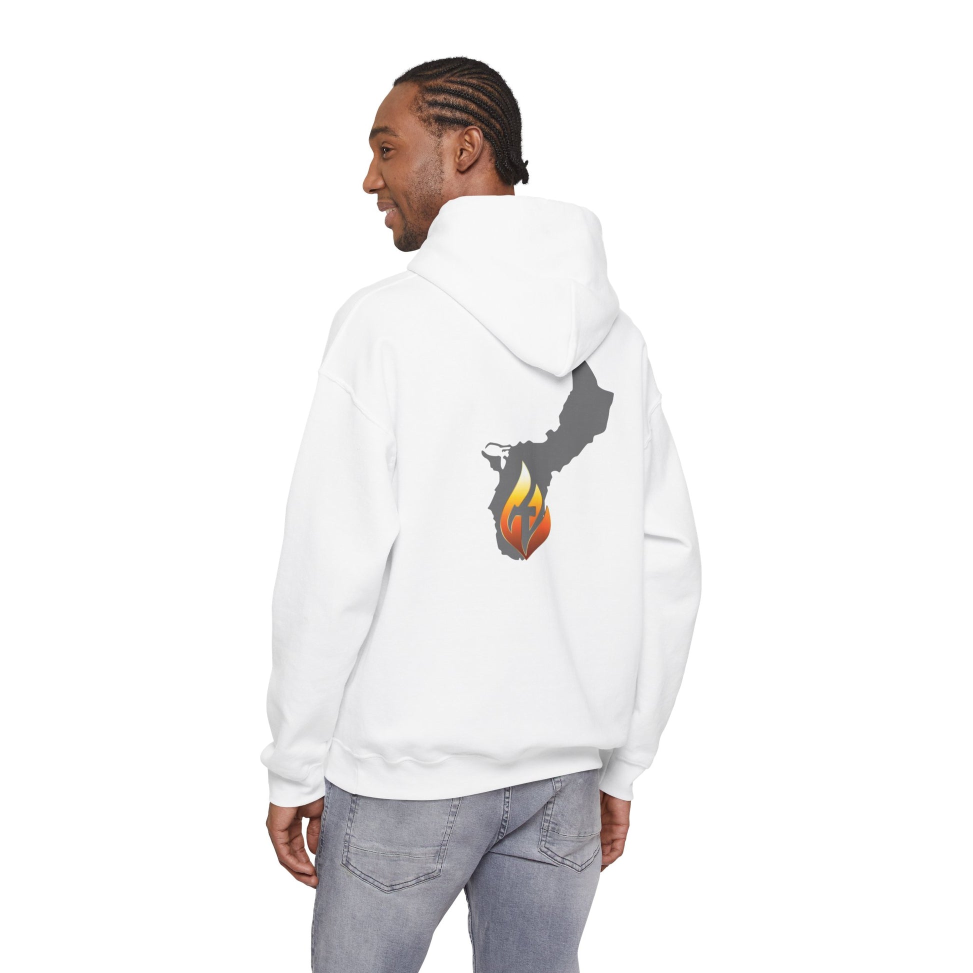 Goldburst Grey Hoodie - Thrivewear