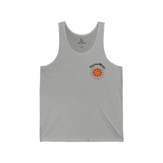 Thrive Sunny Day Unisex Jersey Tank - Thrivewear