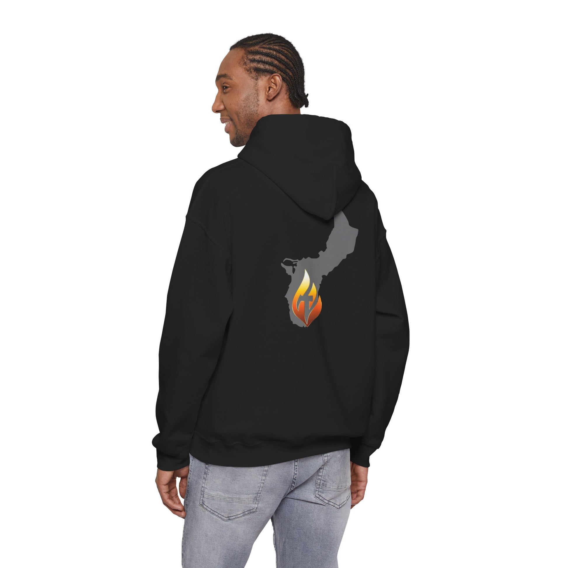 Goldburst Grey Hoodie - Thrivewear
