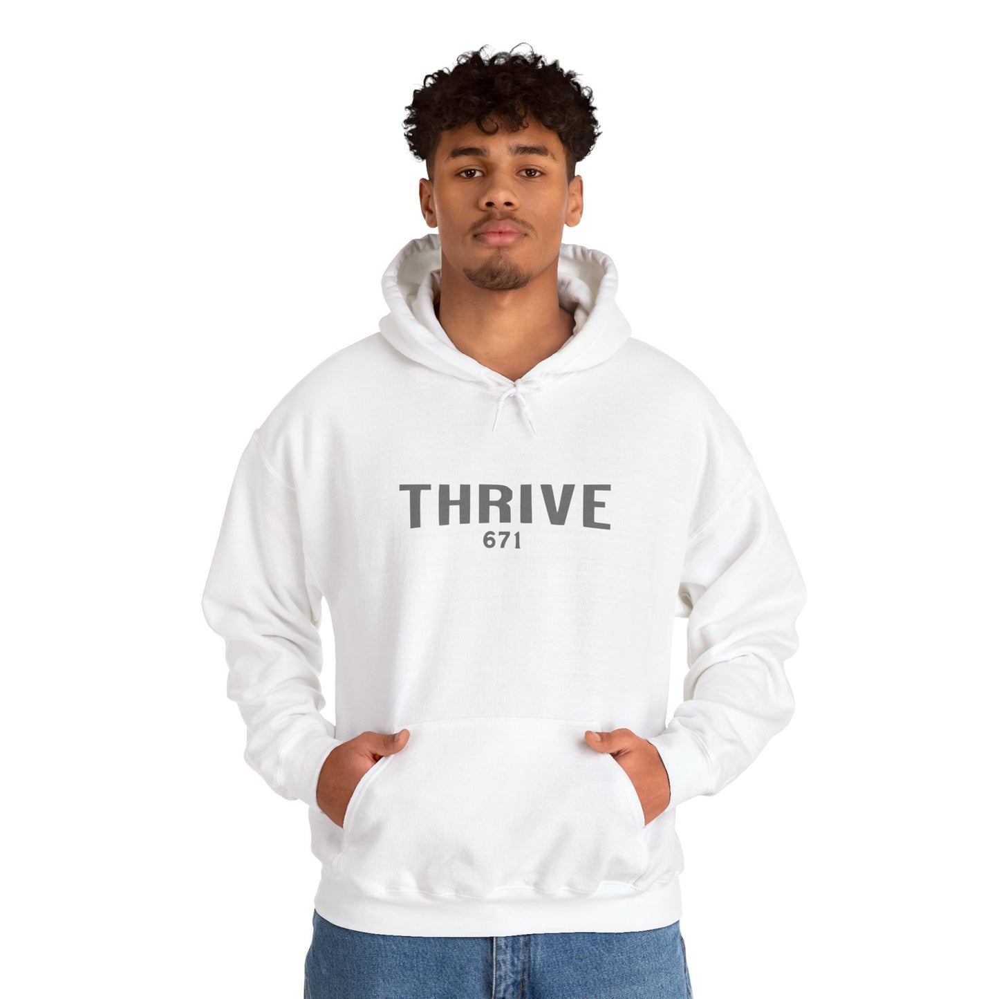 Goldburst Grey Hoodie - Thrivewear