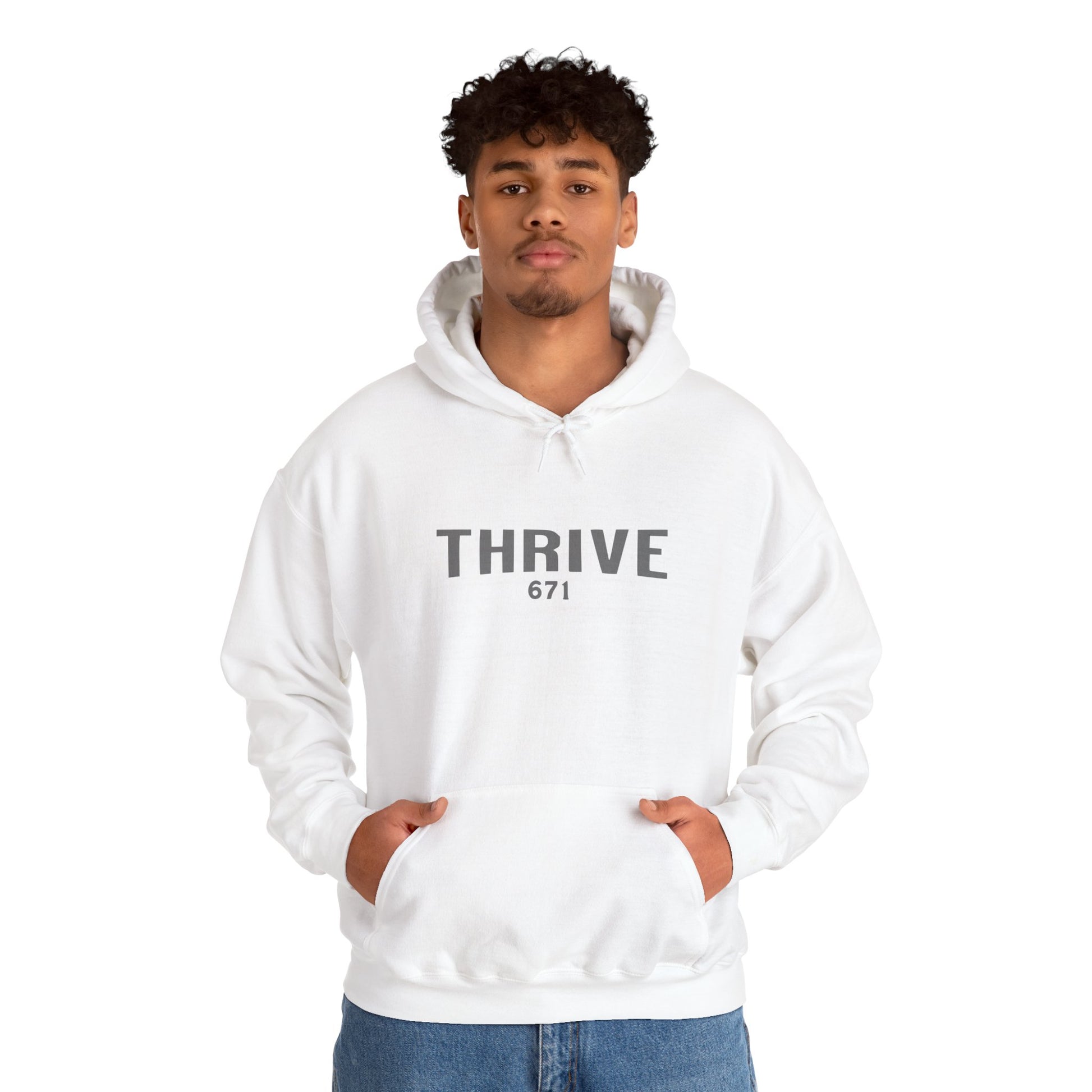 Goldburst Grey Hoodie - Thrivewear