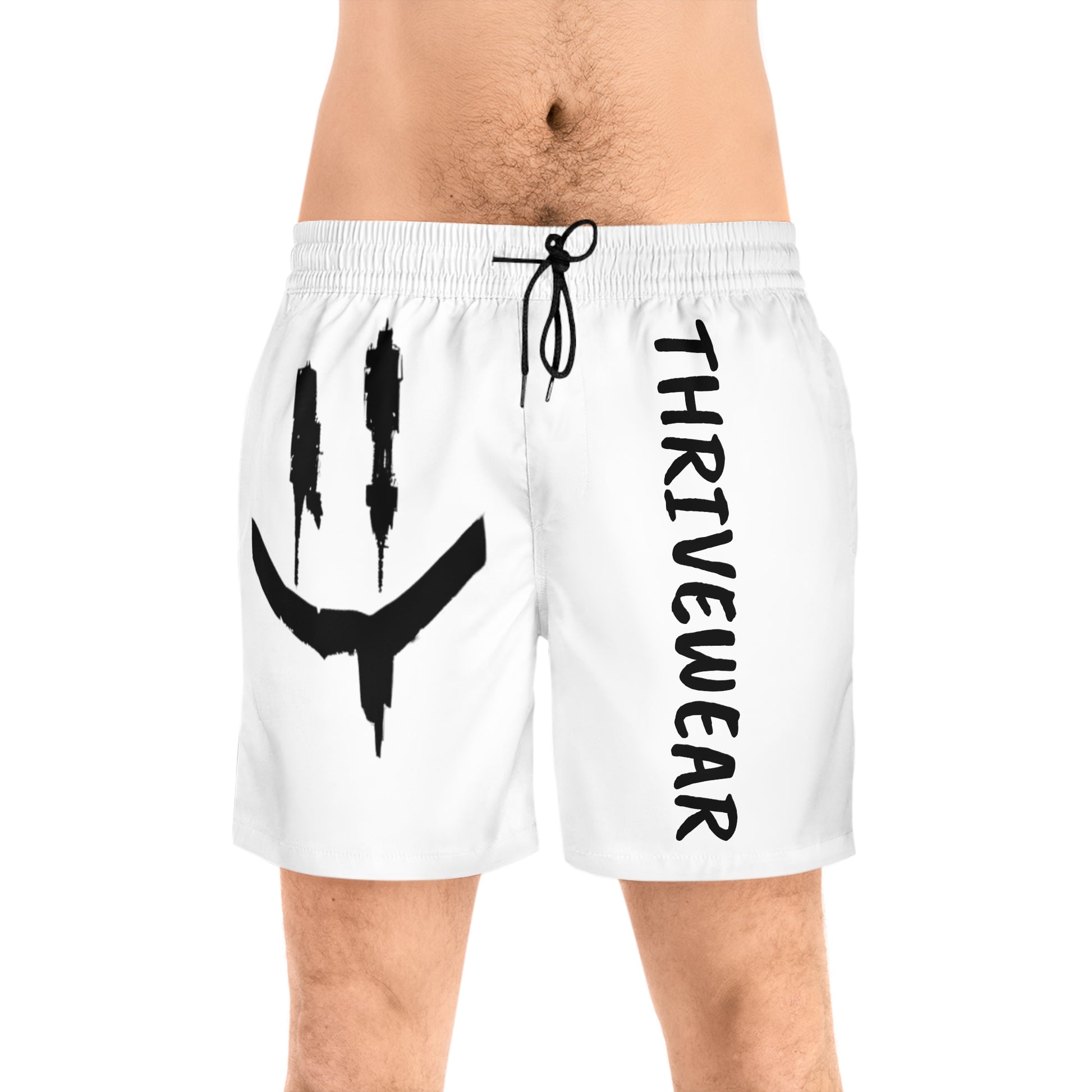 Thrivewear Men's Mid-Length Swim Shorts (AOP) - Thrivewear