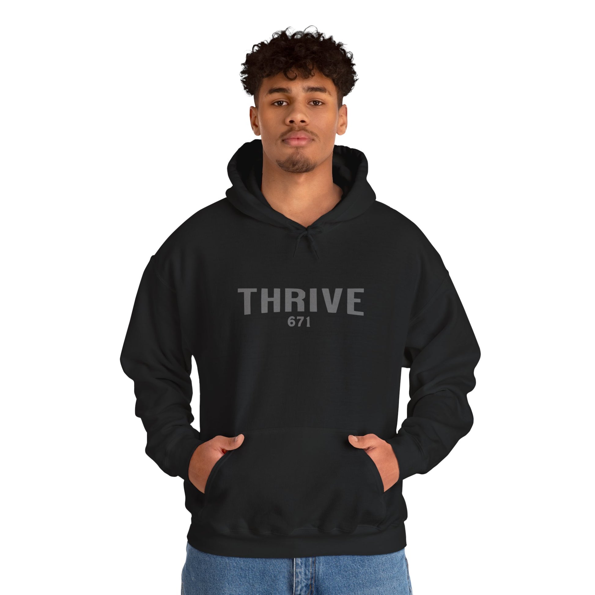 Goldburst Grey Hoodie - Thrivewear