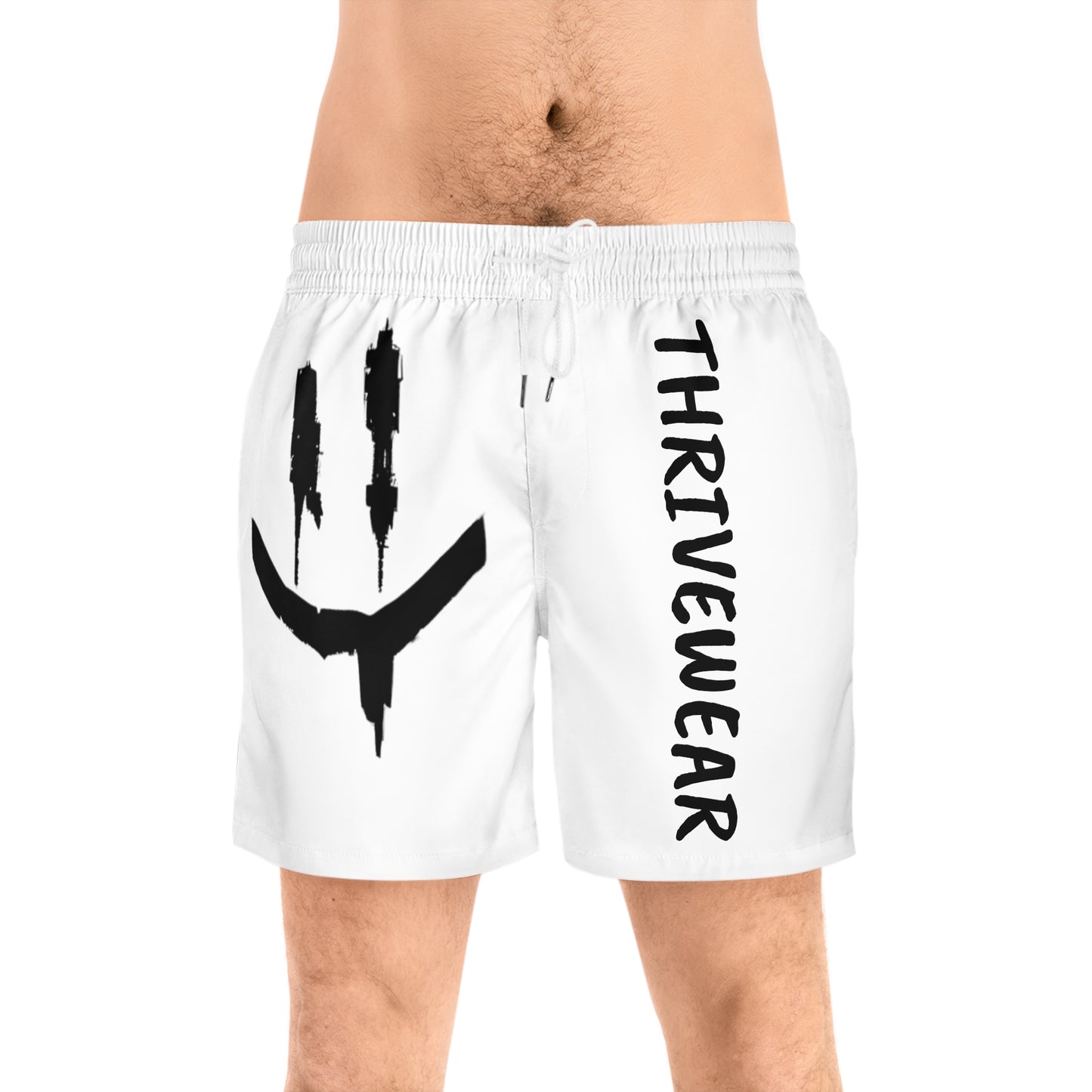 Thrivewear Men's Mid-Length Swim Shorts (AOP) - Thrivewear