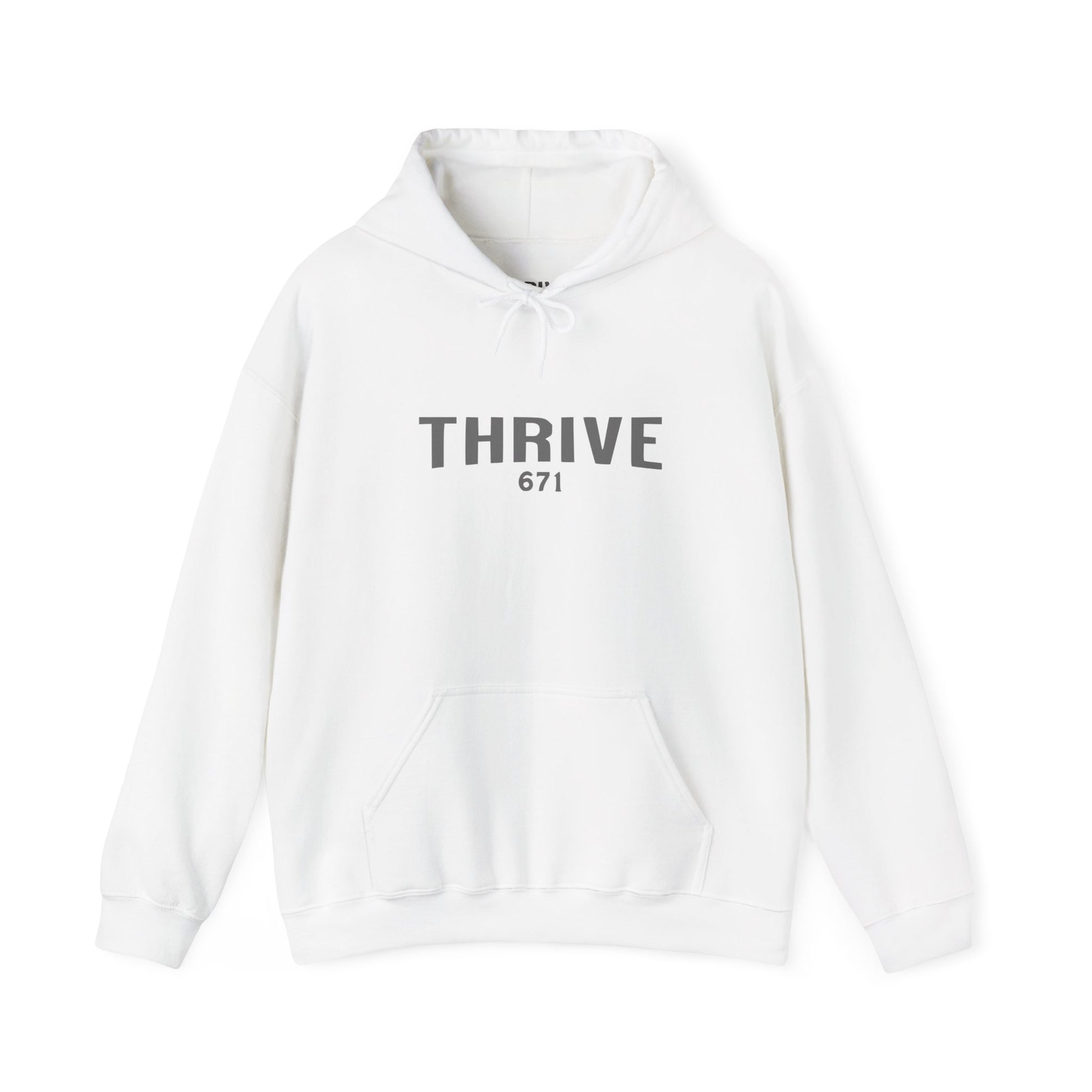 Goldburst Grey Hoodie - Thrivewear