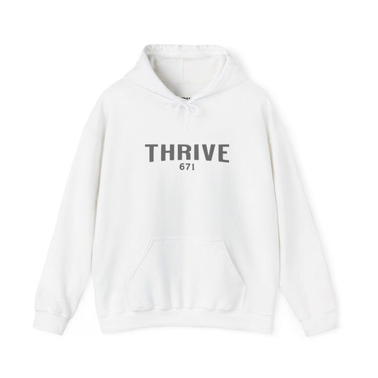 Goldburst Grey Hoodie - Thrivewear