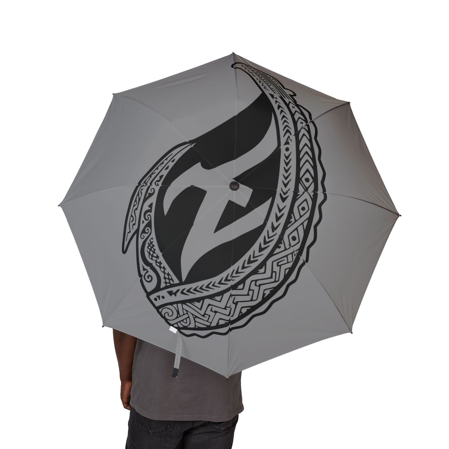 Thrive671 Hook & Seal Semi-Automatic Foldable Umbrella - Thrivewear