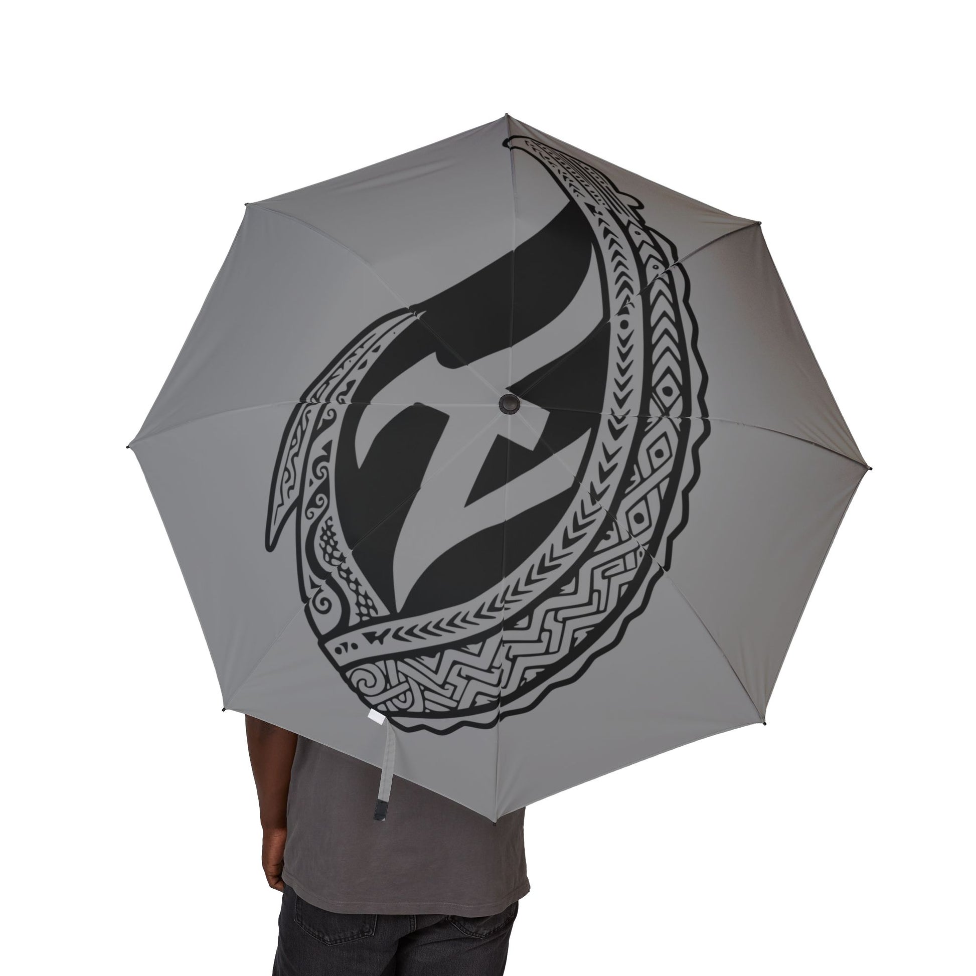 Thrive671 Hook & Seal Semi-Automatic Foldable Umbrella - Thrivewear